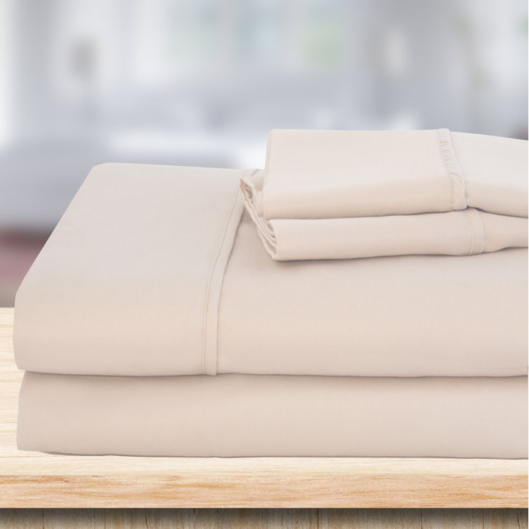 Hotel Exclusive Cotton Blend Sheet Set & Reviews Wayfair